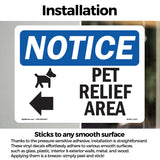 Pet Relief Area [Left Arrow]