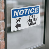 Pet Relief Area [Left Arrow]