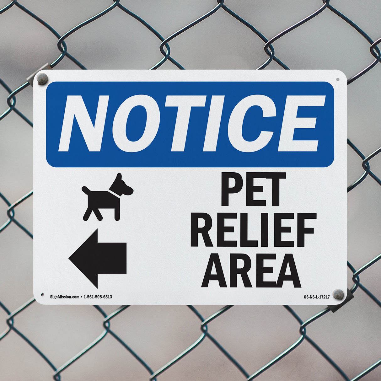 Pet Relief Area [Left Arrow]