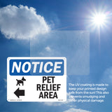 Pet Relief Area [Left Arrow]