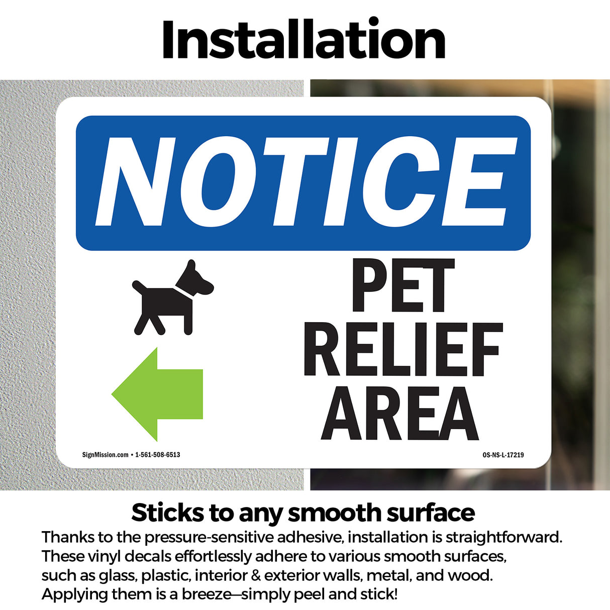 Pet Relief Area [Left Arrow]