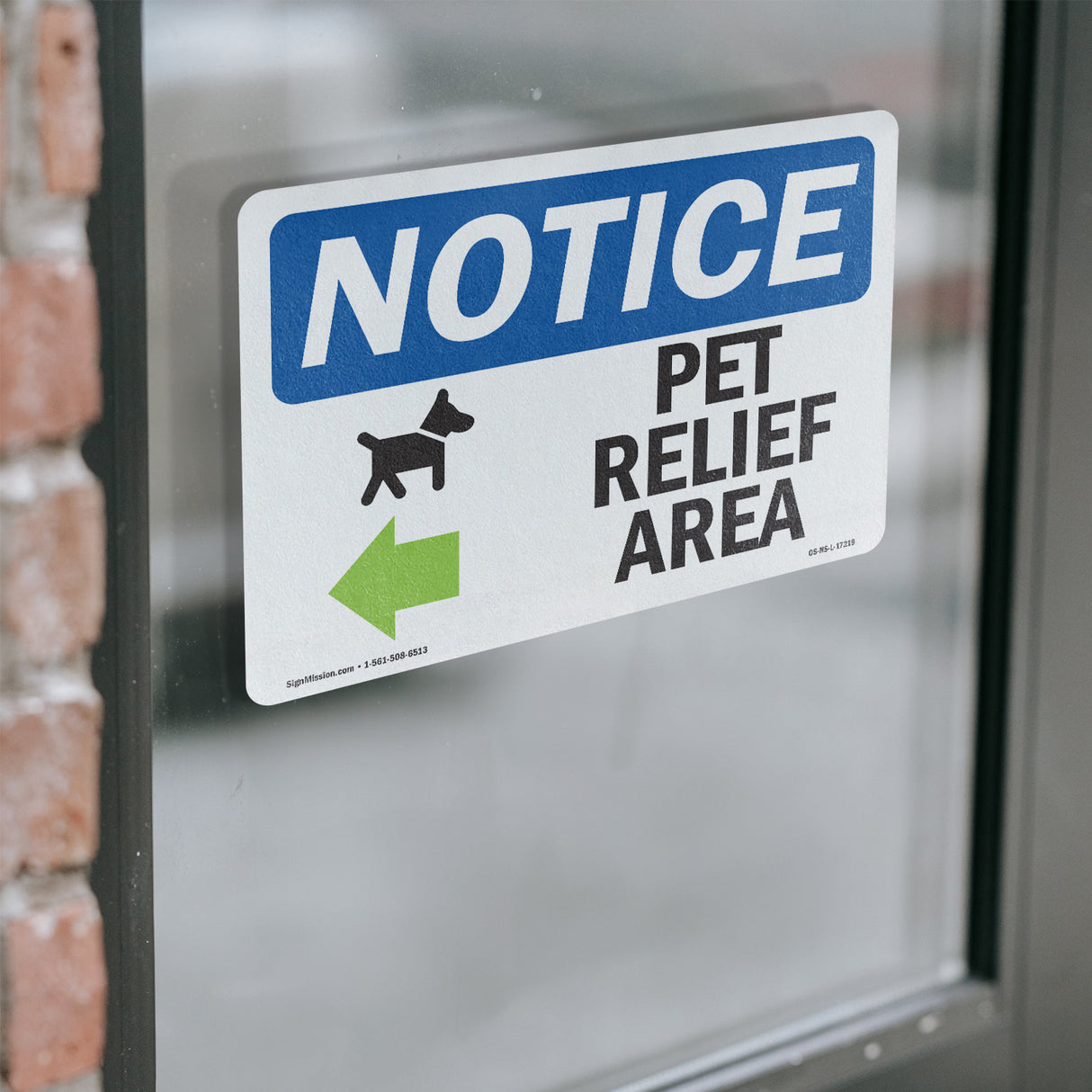 Pet Relief Area [Left Arrow]