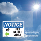 Pet Relief Area [Left Arrow]