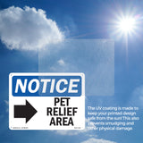 Pet Relief Area [Right Arrow]