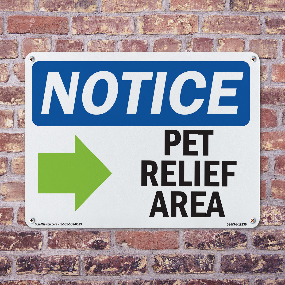 Pet Relief Area [Right Arrow]