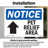Pet Relief Area [Up Arrow]