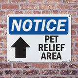 Pet Relief Area [Up Arrow]