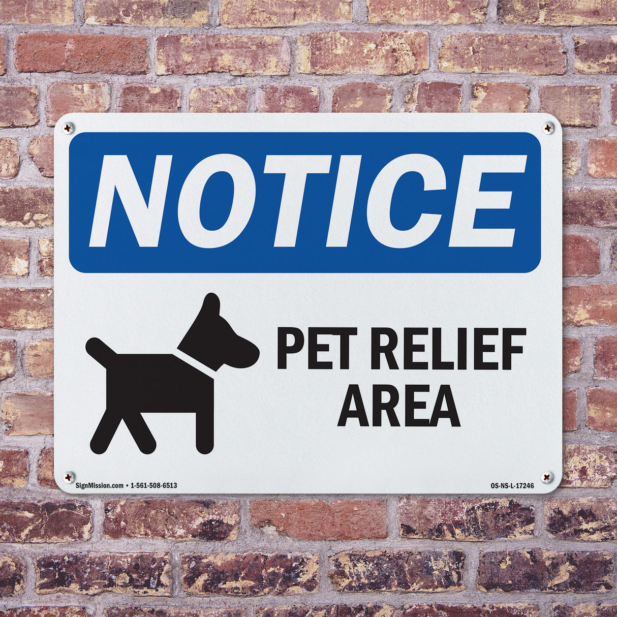 Pet Relief Area