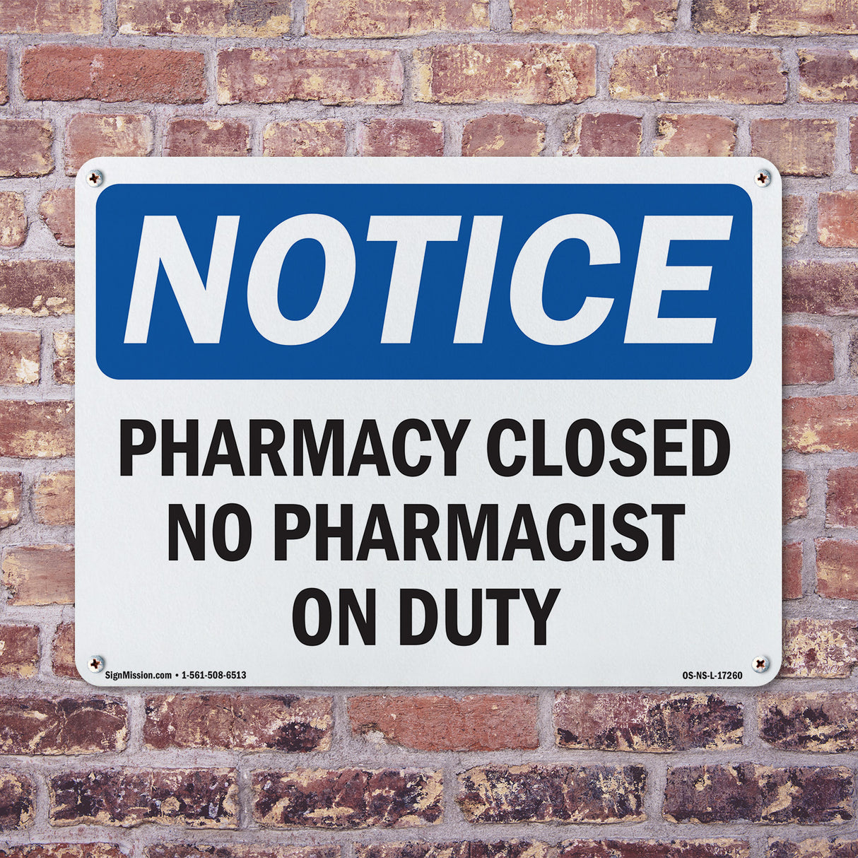 Pharmacy Closed No Pharmacist On Duty