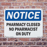 Pharmacy Closed No Pharmacist On Duty