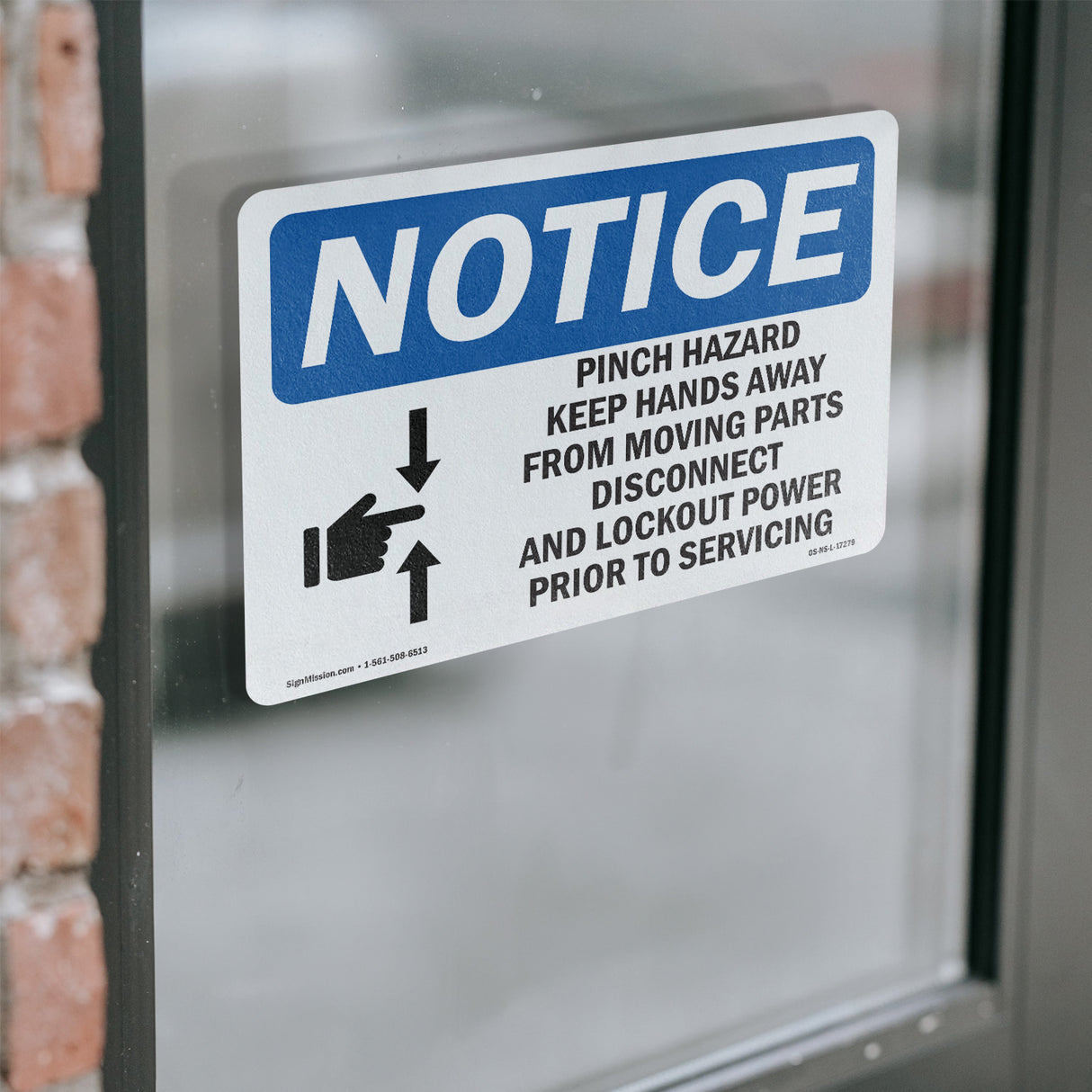 Pinch Hazard Keep Hands Away