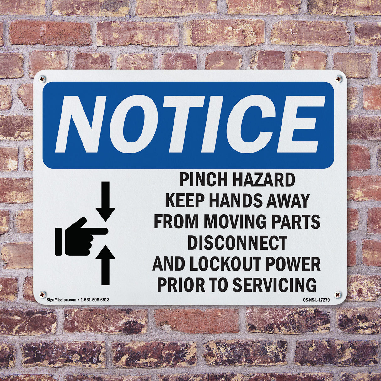 Pinch Hazard Keep Hands Away