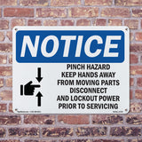 Pinch Hazard Keep Hands Away