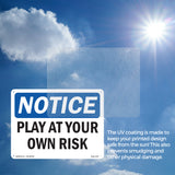 Play At Your Own Risk
