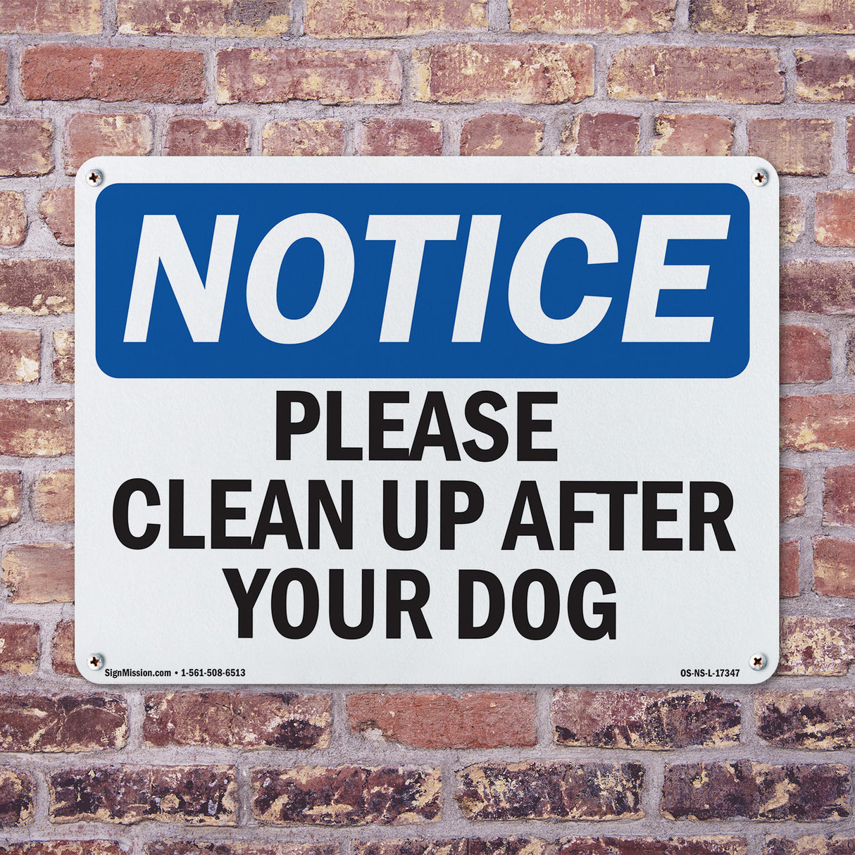 Please Clean Up After Your Dog
