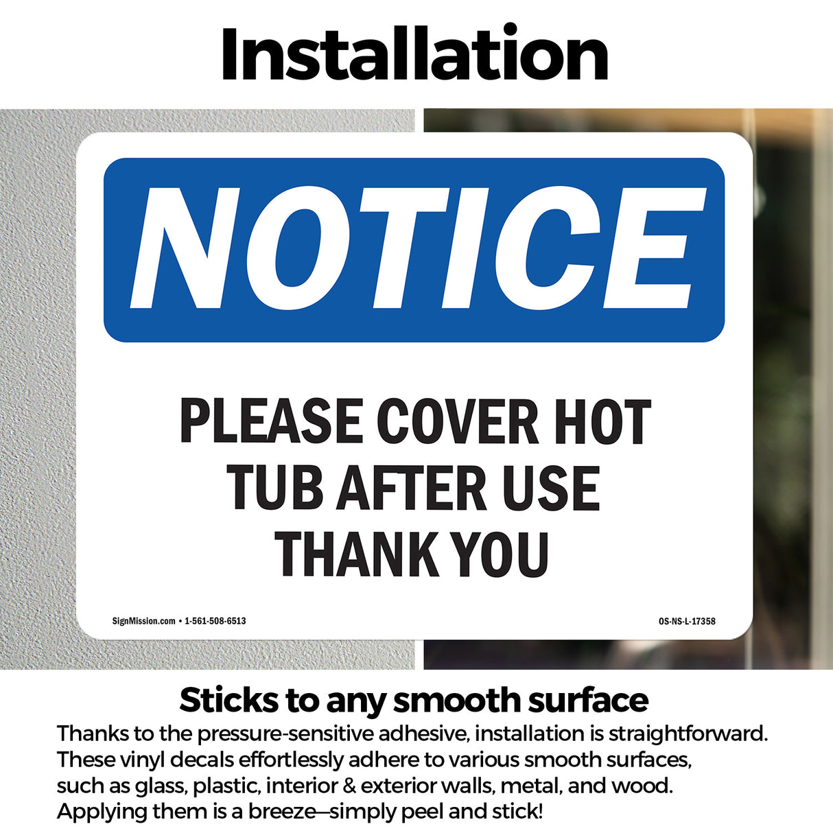 Please Cover Hot Tub After Use Thank You