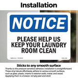 Please Help Us Keep Your Laundry Room Clean