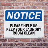 Please Help Us Keep Your Laundry Room Clean
