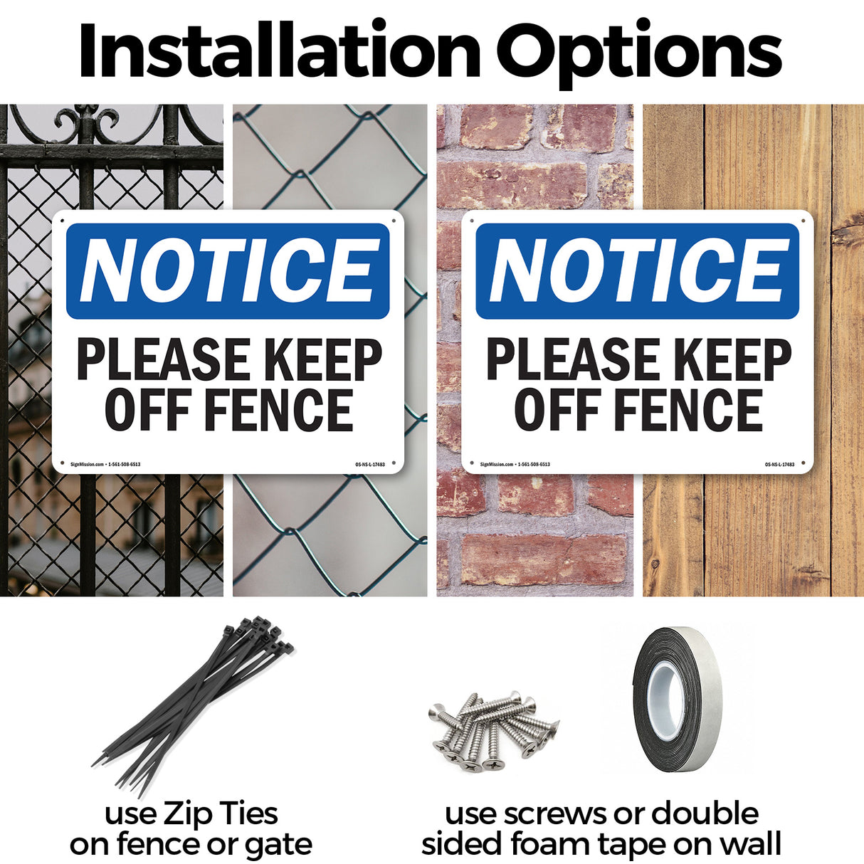 Please Keep Off Fence
