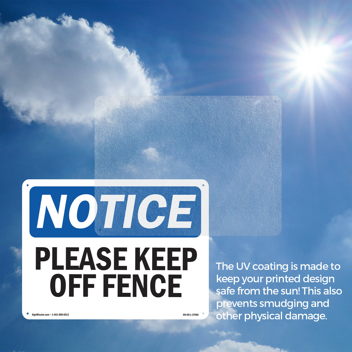 Please Keep Off Fence