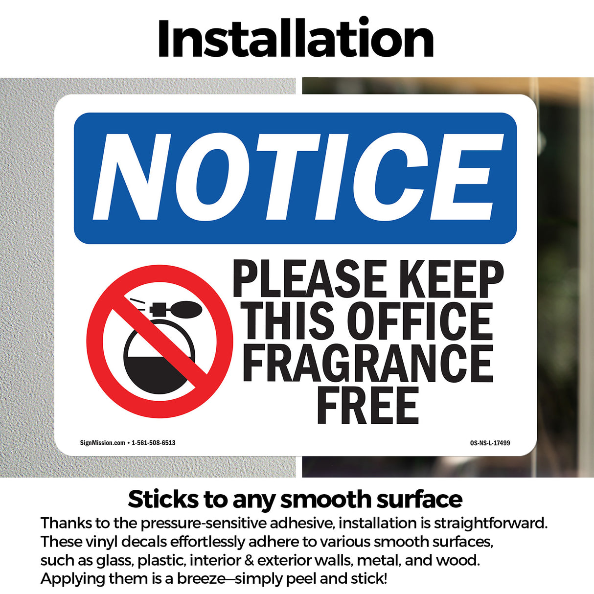 Please Keep This Office Fragrance Free