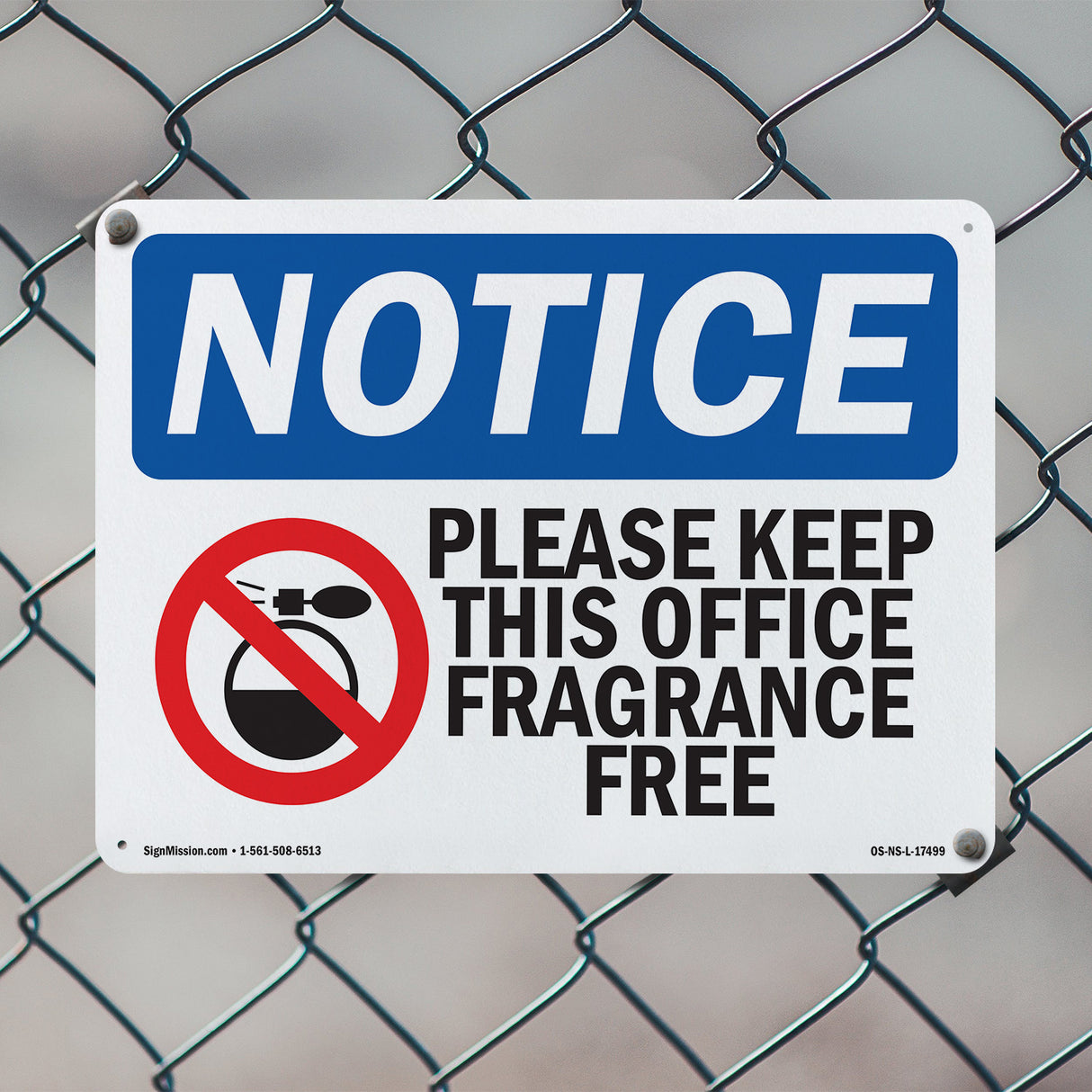 Please Keep This Office Fragrance Free