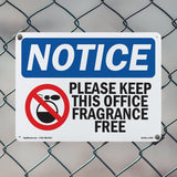 Please Keep This Office Fragrance Free