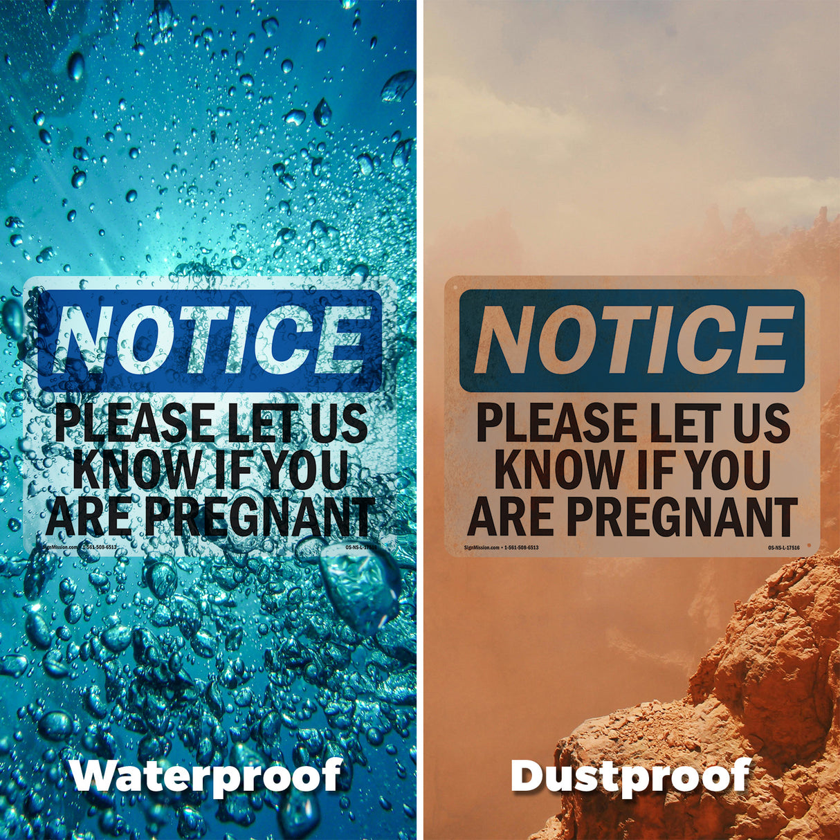 Please Let Us Know If You Are Pregnant
