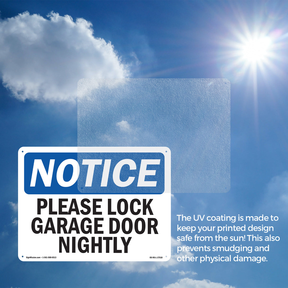 Please Lock Garage Door Nightly