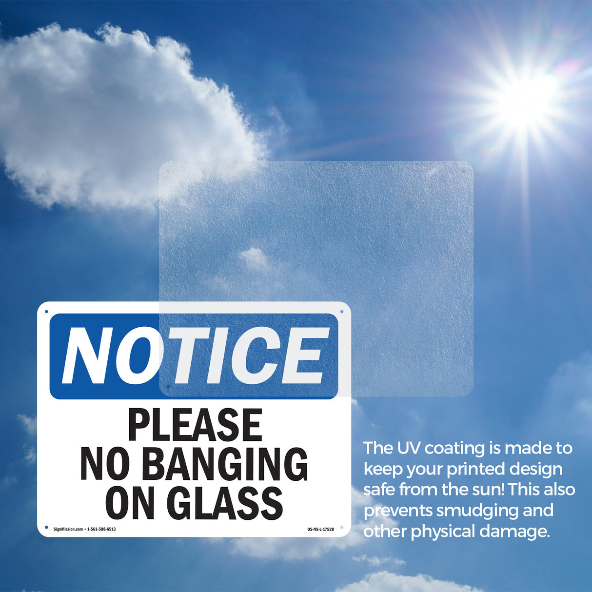 Please No Banging On Glass