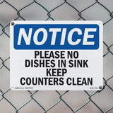 Please No Dishes In Sink Keep Counters Clean