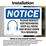 Please Respect Our Neighbors