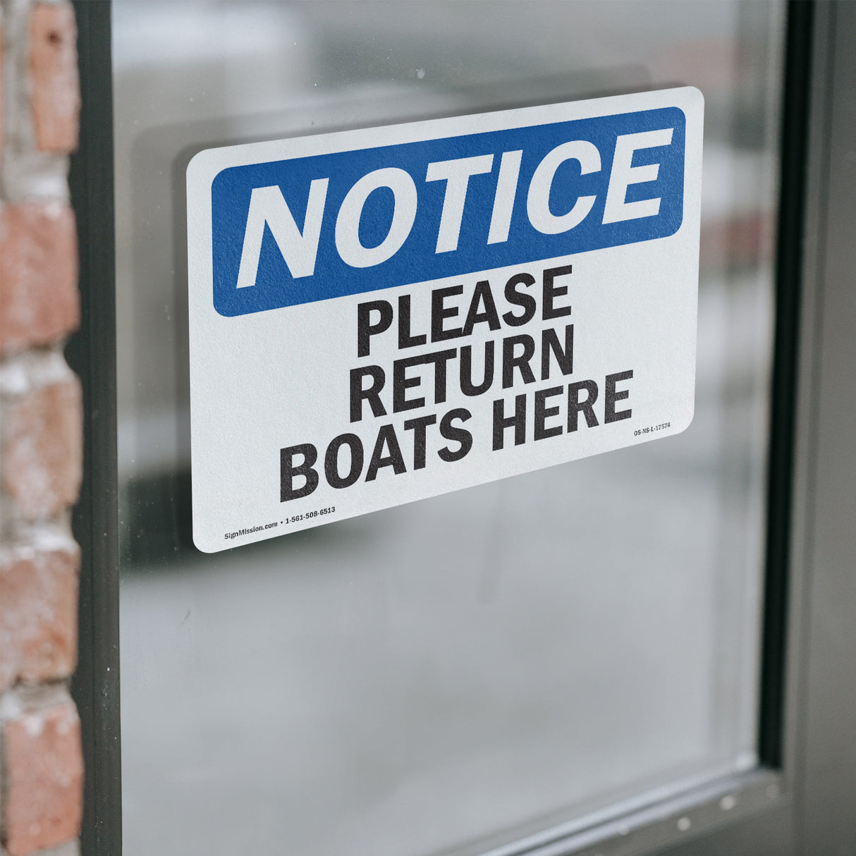Please Return Boats Here