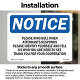 Please Ring Bell When Attendant Responds