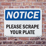 Please Scrape Your Plate