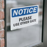 Please Use Other Gate