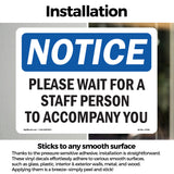 Please Wait For A Staff Person