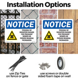 Possible RF Radiation Hazard