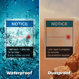 Laser Repair In Progress Do Not Enter Eye Protection Required