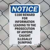 $100 Reward For Information Leading