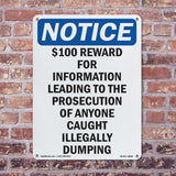 $100 Reward For Information Leading