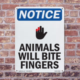 Animals Will Bite Fingers