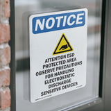 Attention ESD Protected Area