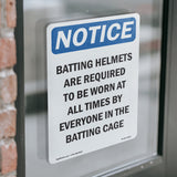 Batting Helmets Are Required To Be Worn