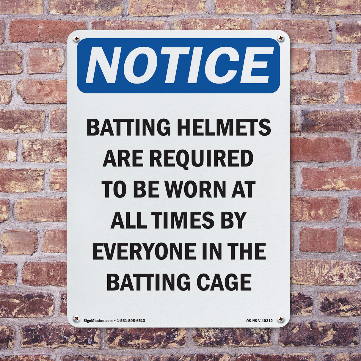 Batting Helmets Are Required To Be Worn