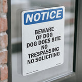 Beware Of Dog Dog Does Bite No