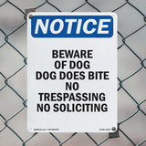 Beware Of Dog Dog Does Bite No