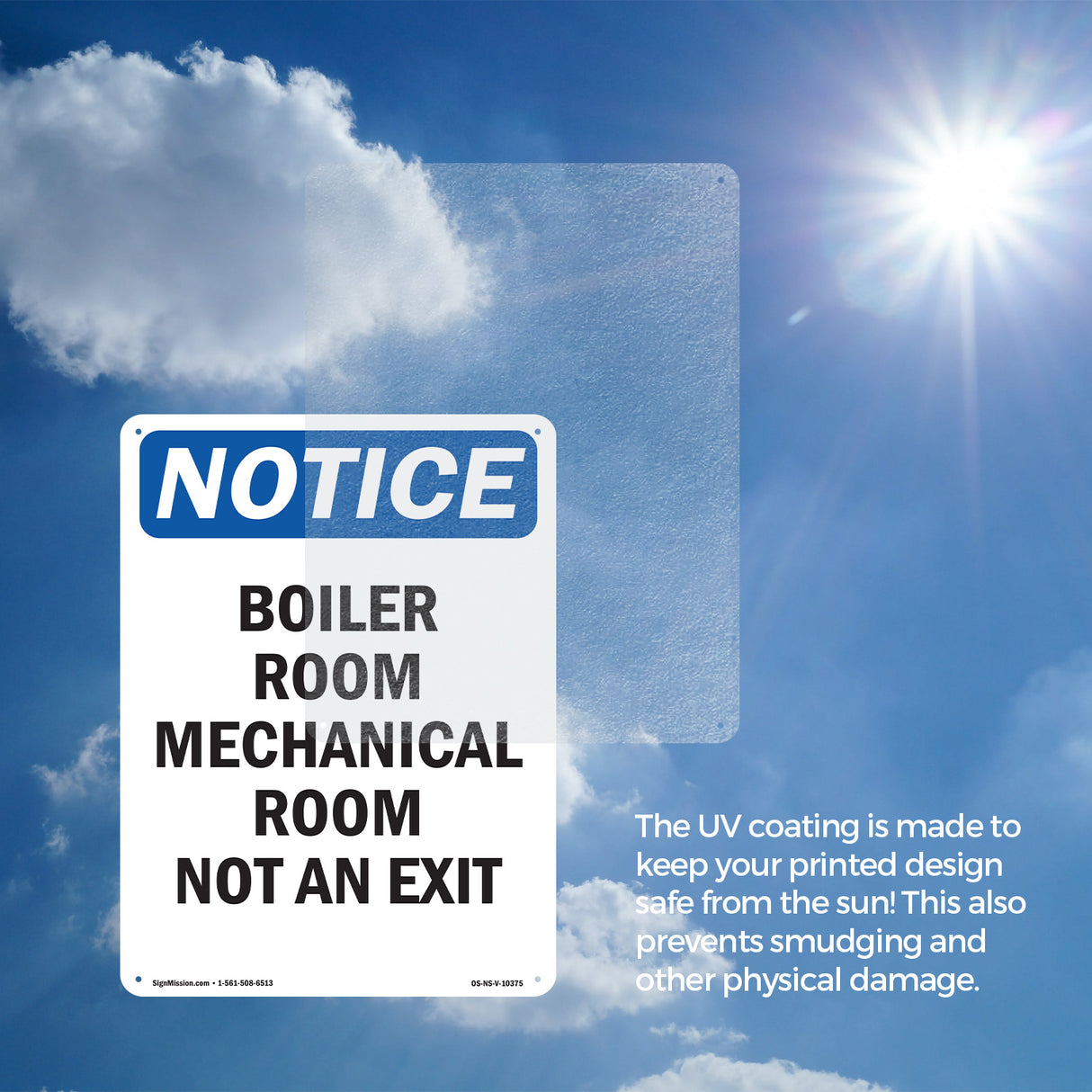 Boiler Room Mechanical Room Not An Exit Sign