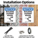 Building Laundry Hours ____ Am