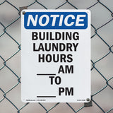 Building Laundry Hours ____ Am
